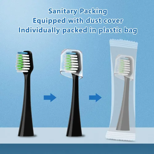 Vista 6 de Sonic - Cabezales de repuesto para cepillos de dientes compatibles con Waterpik Complete Care 9.0 (CC-01CD012-2) y 5.0
