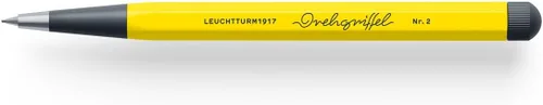 Vista 11 de LEUCHTTURM1917 - Lápiz mecánico Drehgriffel - Lápiz de escritura recargable con plomo de grafito HB de 0.7 mm (albaricoque)