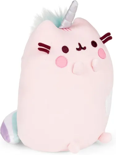 Vista 3 de GUND Pusheen Dreamy Pusheenicorn Peluche de Animal de Peluche de Gato Squisheen Extra Suave, Rosa, 9.5