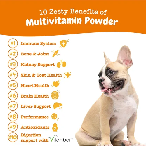 Vista 43 de Zesty Paws Multivitamínico para perros, vitaminas masticables para perros y suplementos para cadera y articulaciones, piel y pelaje, aceite