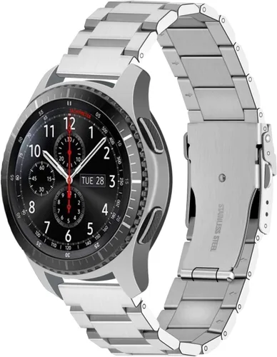Vista 8 de Juntan Correa de reloj compatible con Samsung Galaxy Watch de 1.812 pulgadas, Gear S3 Frontier Classic Galaxy Watch 3 de 1.772 pulgadas, correa