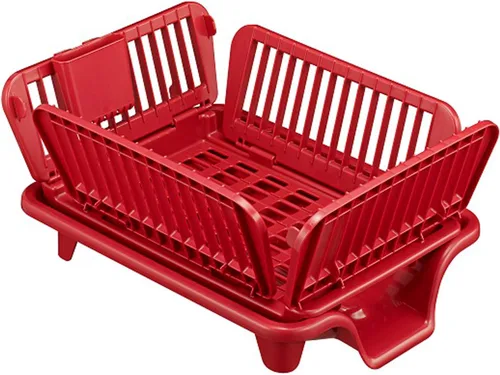 Vista 8 de Sanko 058577 Plastic Drainer, Brown Stream, Collapsible Drainer, No.2, Horizontal Shape, Made in Japan