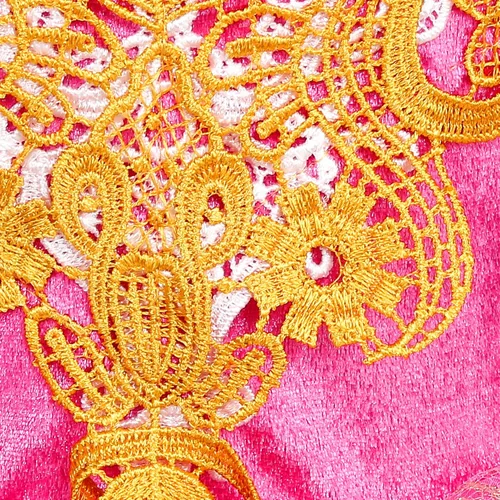 Vista 6 de LURLEEZ Disfraz de princesa para niñas, disfraz de princesa con accesorios, Halloween, carnaval, fiesta, cosplay para niños de 2 a 8 años