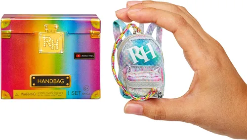 Rainbow High - Mini Accesorios Studio Bags 25+ de gama alta Mystery Surprise Fashion Collectibles. Mezcla y combina en muñecas de moda. Gran regalo