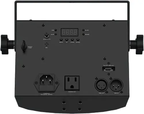 Vista 8 de CHAUVET DJ Mini Kinta ILS Compact LED Derby Effect Light Salida de haz múltiple RGBW a través de 48 lentes Compatible con ILS DMX y Master