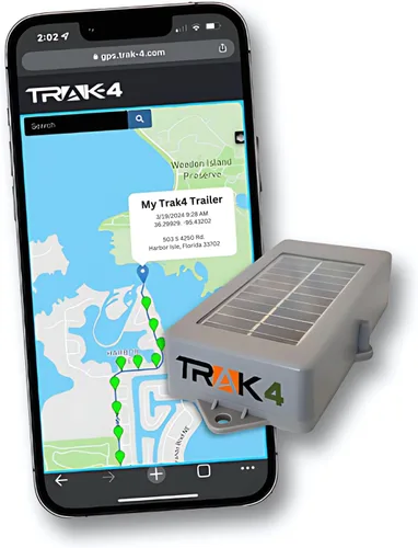 Vista 10 de Trak-4 - Rastreador GPS para vehículos, activos, equipos. Batería de larga duración, resistente al agua, seguimiento global. Requiere suscripción