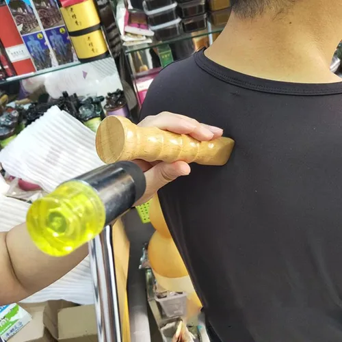 Vista 5 de Herramienta de mano para el cuidado de la salud del cincel de martillo de golpe de espalda, Terapia de martillo Terapia de martillo, Masajeador