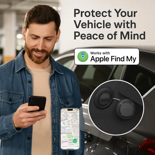 Vista 8 de Rastreador GPS Magnético Oculto para Vehículos – Solo Android, Larga Vida de Batería, Sin Suscripción, Dispositivo Rastreador de Coche Oculto