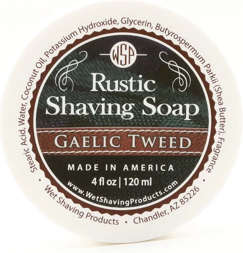 Vista 8 de WSP - Jabón de afeitar rústico hipoalergénico (sin perfume) fabricado artesanalmente en Estados Unidos con ingredientes naturales veganos