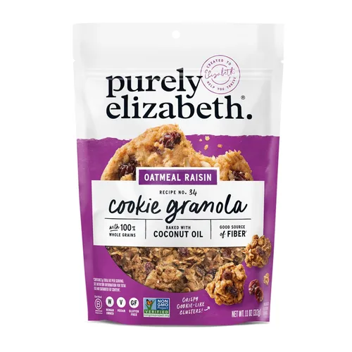 Vista 11 de Purely Elizabeth granola de galleta con chispas de chocolate 11 OZ