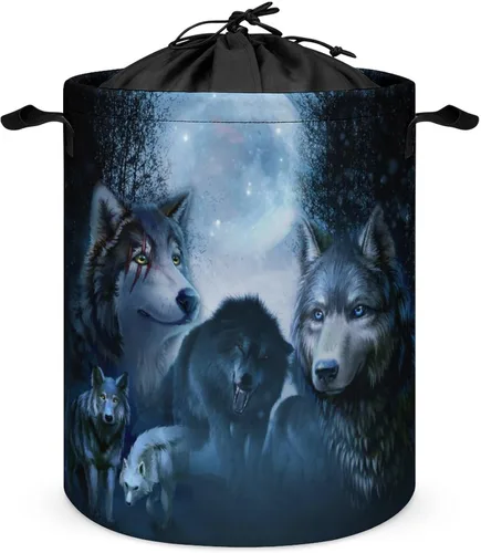 Vista 12 de Colorful Psychedelic Mushroom Foldable Waterproof Laundry Basket Fantasy Purple Starry Sky Galaxy Magic Mushrooms for Blanket Toys Dirty Clothes in