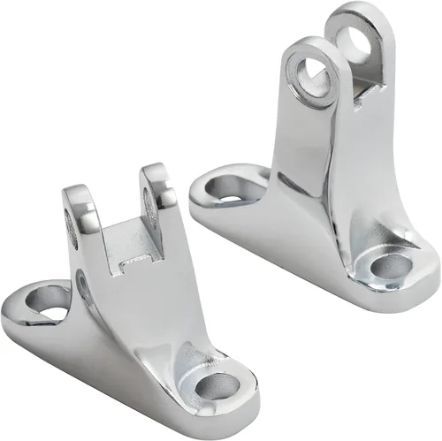 Vista 6 de Kit de montaje de clavija de pie de pasajero para Harley Davidson Touring Road King Electra Glide Street Glide Road Glide 1993 y posterior, cromado