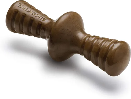 Vista 11 de Benebone Bone - Juguete masticable duradero para perros para masticadores agresivos, tocino real, fabricado en Estados Unidos, pequeño