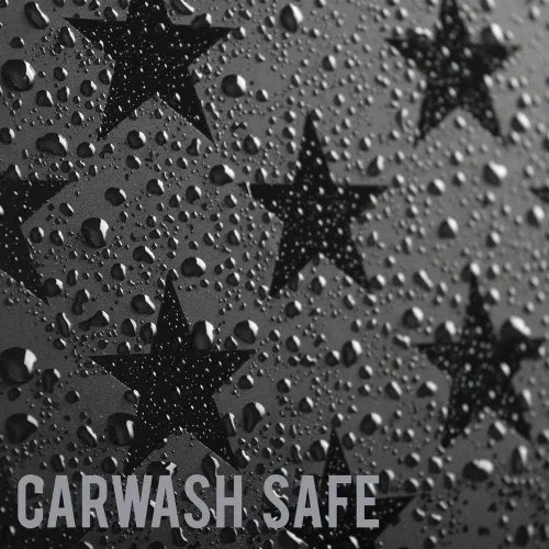 Vista 6 de BOGAR TECH DESIGNS Superposiciones delanteras cromadas compatibles con Volvo XC40 2019-2023, negro brillante