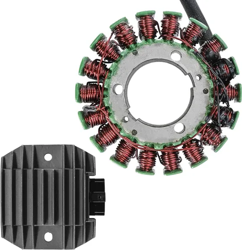 Vista 6 de caltric Estator & Regulator Rectifier Fits Yamaha FZ6 fzs6 fz600 fz-600 2004 – 2009