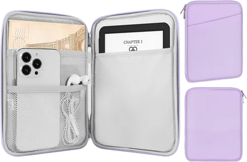 Vista 8 de MoKo Bolsa de manga para eReader de 6-7 pulgadas para ereader Colorsoft Signature Edition, totalmente nuevo 6 pulgadas ereader 11ª generación Negro