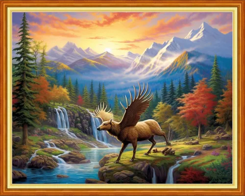 Vista 37 de DMCVIVR Stamped Cross Stitch Kits for Beginners Adults Needlepoint Kits for Beginners Embroidery Kits for Adults Crossstitch Kit for Beginners