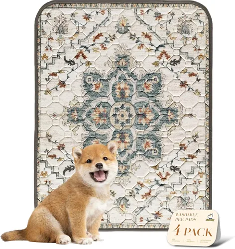 Vista 72 de nunubaby Almohadillas lavables para orina para perros, elegantes, antideslizantes y a prueba de fugas. Almohadillas reutilizables para orinal