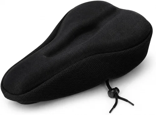 Vista 2 de Revas - Cojín acolchado para asiento de bicicleta que absorbe los golpes, para viajes largos y cómodos Acolchado universal para asiento