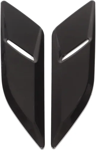 Vista 9 de Moldura de ventilación del capó del motor para Rover Sport L494 2014-2022, plástico ABS, par, negro