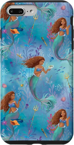Vista 12 de Funda para iPhone 16 Disney La Sirenita Ariel Under the Sea Scenes