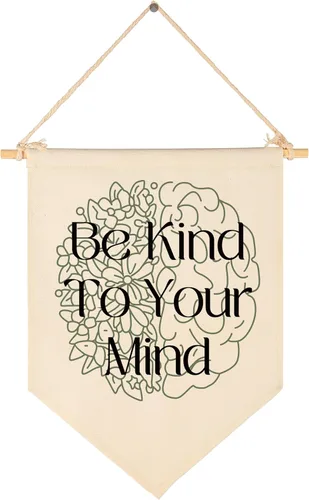 Vista 18 de Fomenta - Regalos de Decoración de Pared para Guardería, Aula, Sala de Juegos, Dormitorio, Puerta Principal, Bandera de Mentalidad de Crecimiento