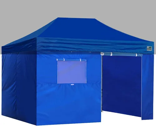 Vista 12 de Eurmax - Kit de paredes con cierre para toldo de 10 x 20 pies, con ventana de malla y puerta enrollables, solo 4 paredes (color blanco)