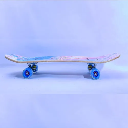 Vista 2 de Patinetas para principiantes, niños, niñas, adolescentes y adultos, patinetas estándar completas de 31 pulgadas con 7 capas de arce doble cubierta