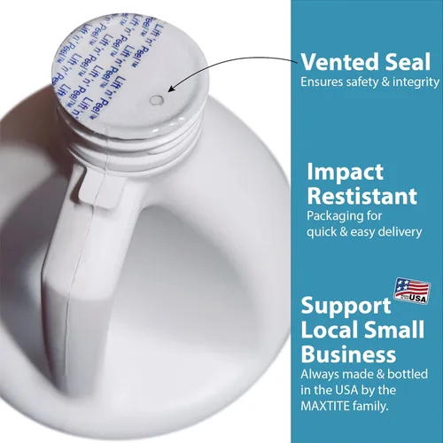 Vista 3 de MAXTITE Solución de peróxido de hidrógeno al 12%, 32 onzas líquidas (solo H2O2 de grado alimenticio y agua!) – Solución de limpieza natural