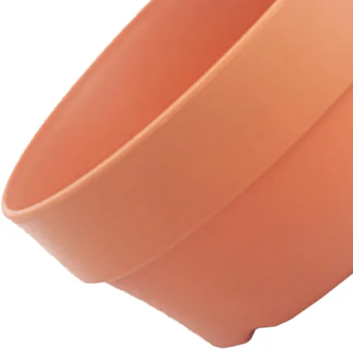 Vista 9 de 5 Pack round Plastic Flower Pot Set with Drainage Holes