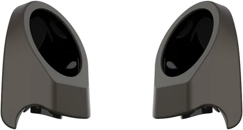 Vista 613 de Advanblack Alpine Green Tour Pack - Paquete de altavoces de 6.5 pulgadas, carcasa de audio trasera, color a juego, ajuste Harley King Tour Pack