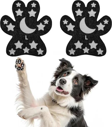 Vista 9 de BEAUTYZOO Protector de Patas de Perro para Pavimento Caliente, Agarres Antideslizantes para las Patas de Perros Mayores, Almohadillas de Tracción