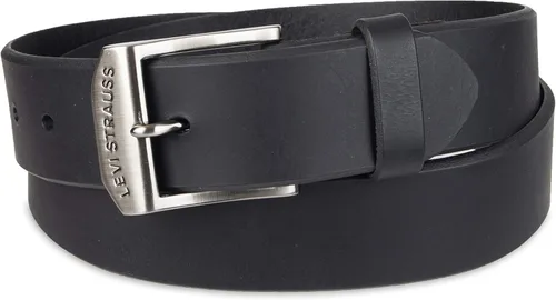 Vista 2 de Levi's mens Black Leather Belt - Casual Design for Jeans Or Everyday Wear