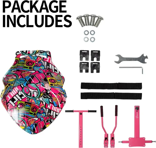 Vista 7 de Accesorio de fijación de asiento de kart Sunshine Hoverboard para scooter autoequilibrante de dos ruedas de 6.5", 8", 10