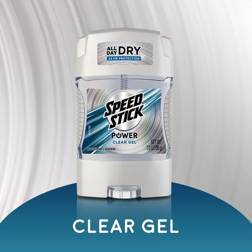 Vista 5 de Speed Stick Desodorante antitranspirante Power Clear Gel 3 oz (Paquete de 5)