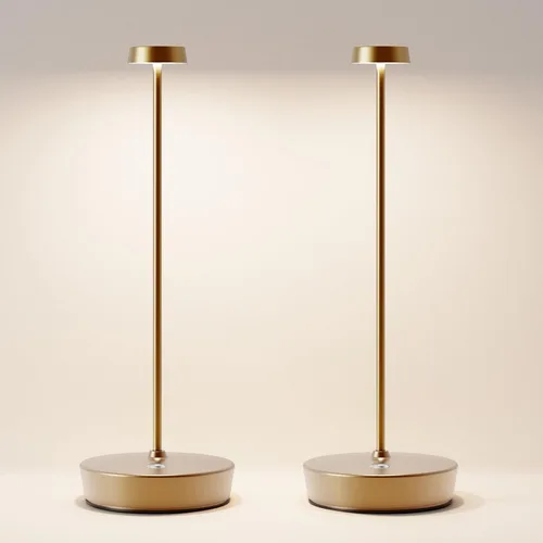 Vista 7 de Paquete de 2 lámparas de mesa LED inalámbricas, luz de mesa recargable, lámpara de mesa regulable de 3 colores, luz de mesa portátil