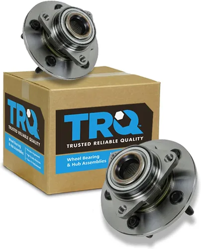 Vista 203 de TRQ Par de conjunto de cubo de cojinete de rueda delantera izquierda derecha, 2 piezas compatible con Lexus GX460 2003-2009 GX470 2003-2023 Toyota