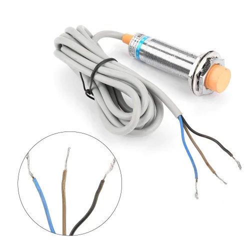 Vista 4 de Interruptor de proximidad, LJC18A3-B-Z/AX Detección 0.394 in 6-36 VDC Sensor de Proximidad Capacitivo Interruptor NPN Normalmente Cerrado (NC) 3