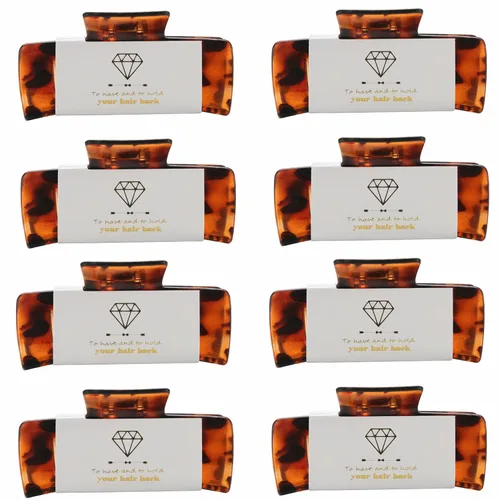 Vista 21 de 8 piezas de regalos de propuesta para dama de honor, juego de 8 pinzas de cabello de 10.4 cm cuadrados para despedida de soltera, ideas de regalo