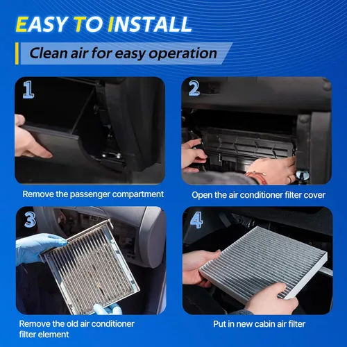 Vista 7 de Filtro de aire de cabina Compatible con GS F (2016-2020), GS200T (2016-2017), IS200T (2016-2017), IS250 (2014-2015), GS350 (2013-2020), RC300
