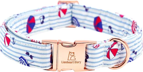 Vista 25 de Lionheart glory Collar de perro, collar azul para perros pequeños, collar de dinosaurio ajustable para perros pequeños, regalo para mascotas