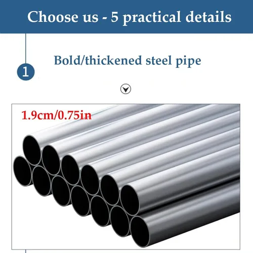 Vista 3 de large closets Wardrobe Closet with Pattern Cloth Cover Wardrobe Closet Steel Rack Closet for Clothes Saves Space Portable Storage Closet Space-saving