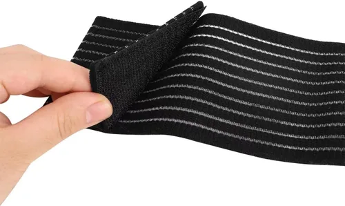 Vista 4 de EMISSU Banda elástica transpirable para bolsa de hielo, terapia de frío y calor (25 pulgadas)