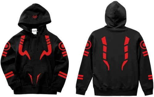 Vista 2 de Yuji Itadori Sudadera con capucha y diseño de anime