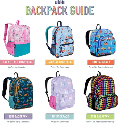 Vista 7 de Wildkin - Mochila de 12 pulgadas para niña