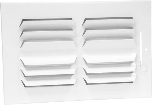 Vista 9 de HVAC Premium Difusor de Suministro de Aire de Cuchilla Curva Fija de 1 Vía de 6" X 6" - Cubierta de Conducto de Ventilación - Registro de Rejilla