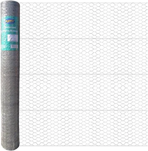 Vista 18 de MTB 20GA - Alambre hexagonal galvanizado para aves de corral, 12 pulgadas x 25 pies x 1 pulgada