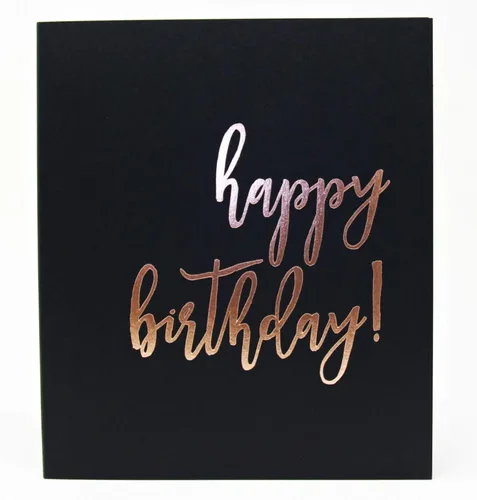 Libro de invitados de fiesta de cumpleaños, decoración de fiesta de oro rosa, libro de invitados Polaroid, 4.59 oz negros 8.5 x 7.0 in. Cuaderno de