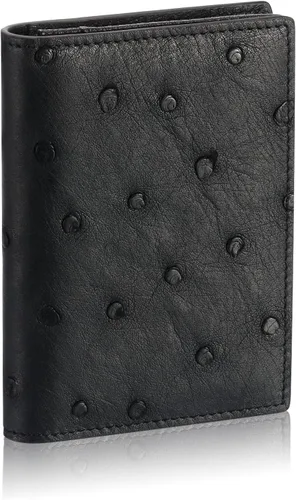 Vista 36 de Funda de piel para tarjetas de visita para hombres y mujeres, piel de becerro italiana