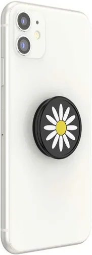 Vista 4 de PopSockets PopTop - Agarre para teléfono, solo parte superior (base se vende por separado), margarita, color negro